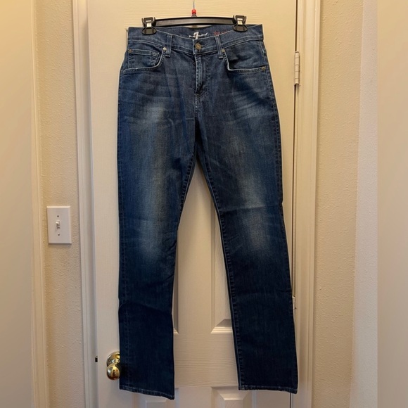 NWOT 7 For all mankind straight jeans - Picture 5 of 5